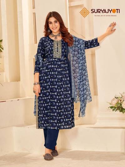 Pratiksha Vol 2 By Suryajyoti Fancy Summer Wear Readymade Salwar Kameez Collection